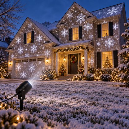 Winter Glow Snowflake Projector